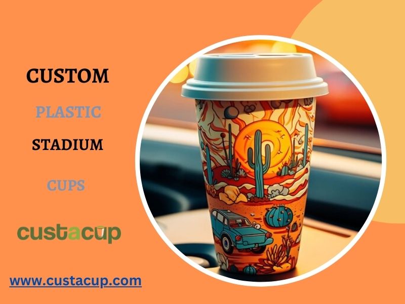 custom plastic stadium cups